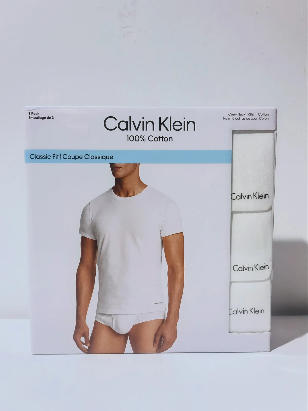 Calvin Klein Men's Crew Neck T-Shirts (3 Pack)