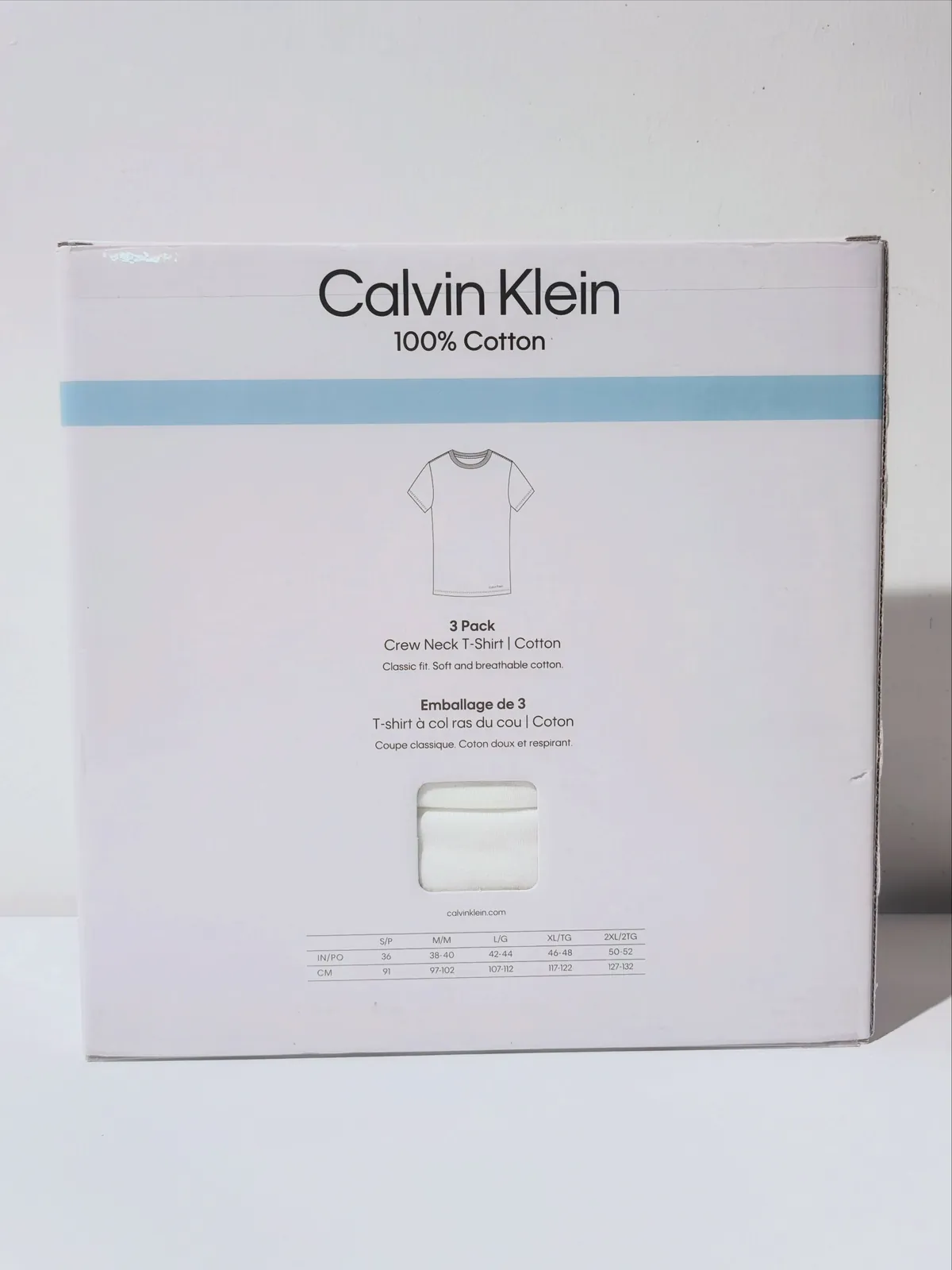 Calvin Klein Men's Crew Neck T-Shirts (3 Pack)