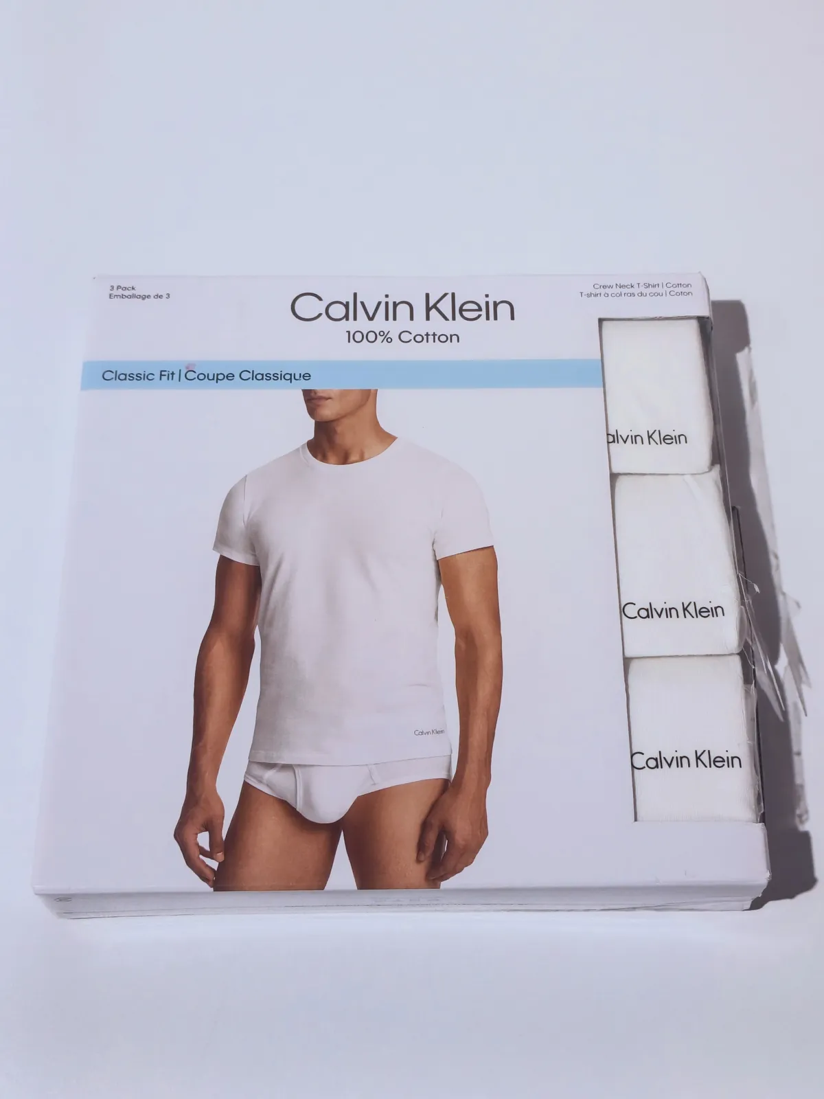 Calvin Klein Men's Crew Neck T-Shirts (3 Pack)