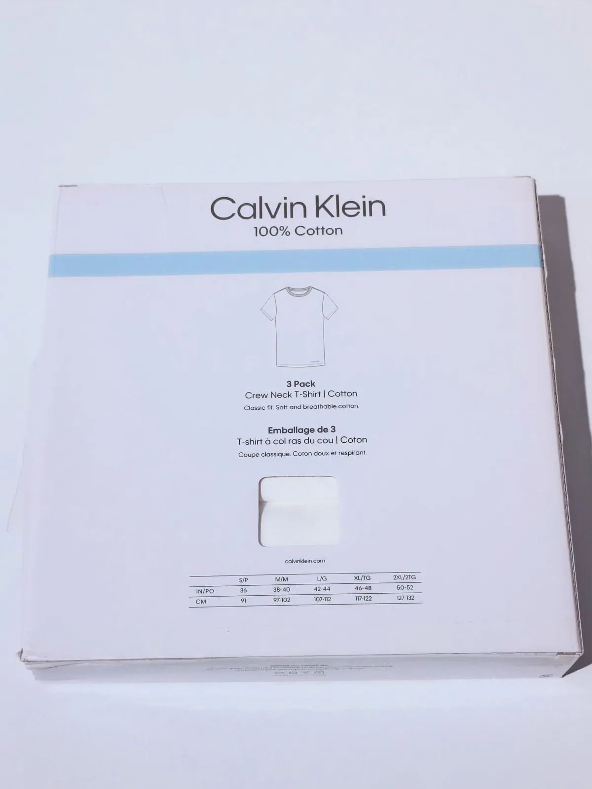 Calvin Klein Men's Crew Neck T-Shirts (3 Pack)