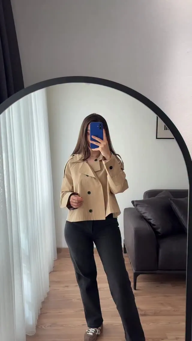 Beige Trench Coat