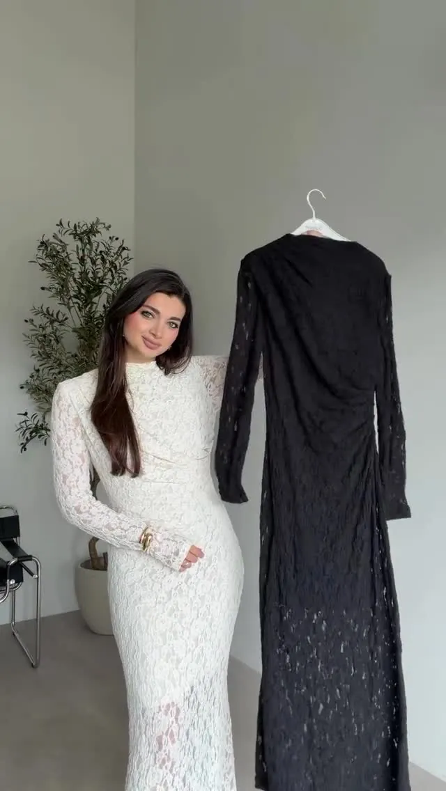 Long Sleeve Lace Dress
