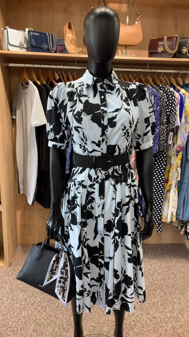 DKNY Dress and Bag Set