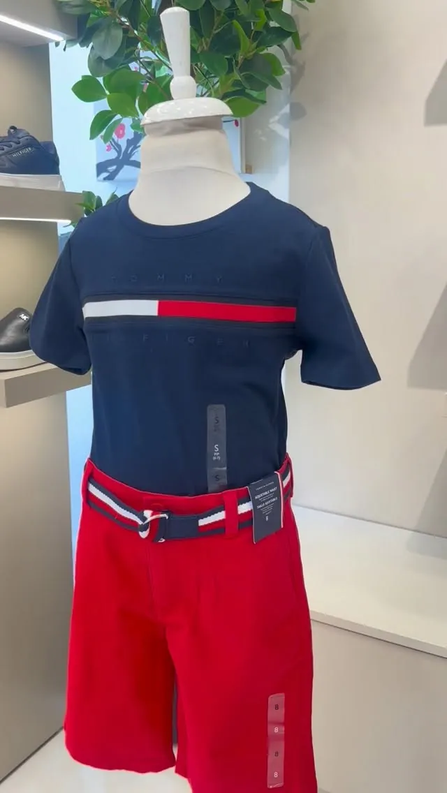 Tommy Hilfiger Kids T-Shirt and Shorts Set