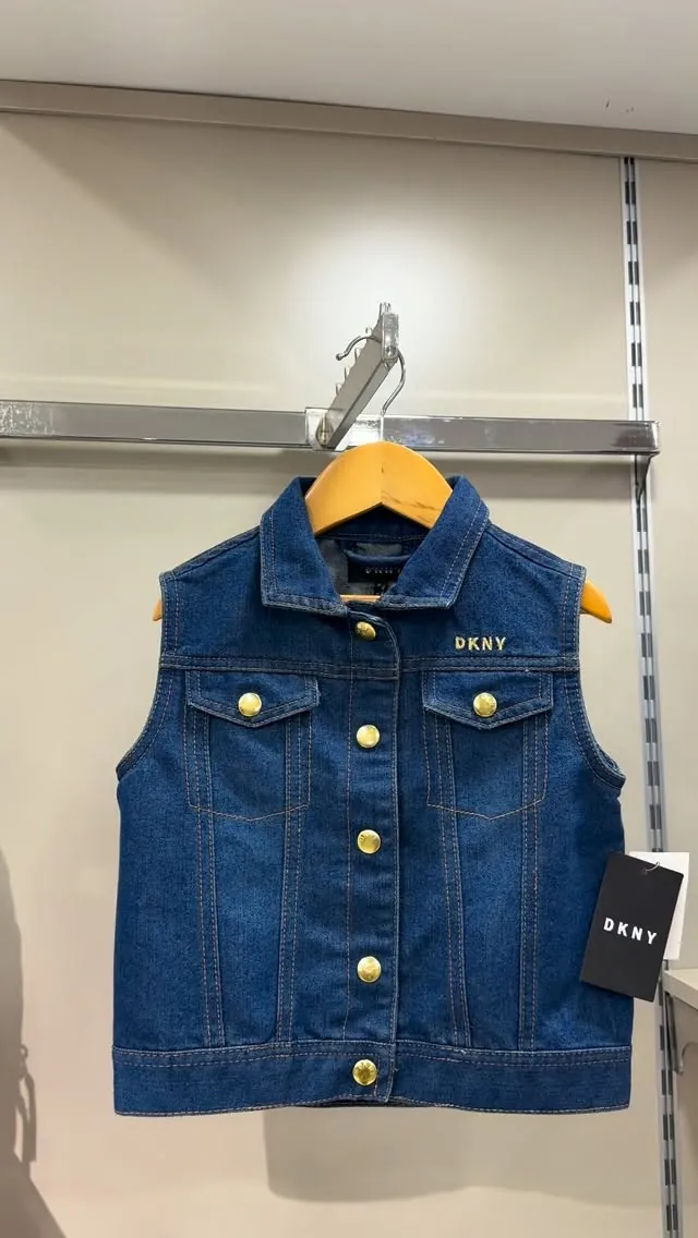 DKNY Denim Vest