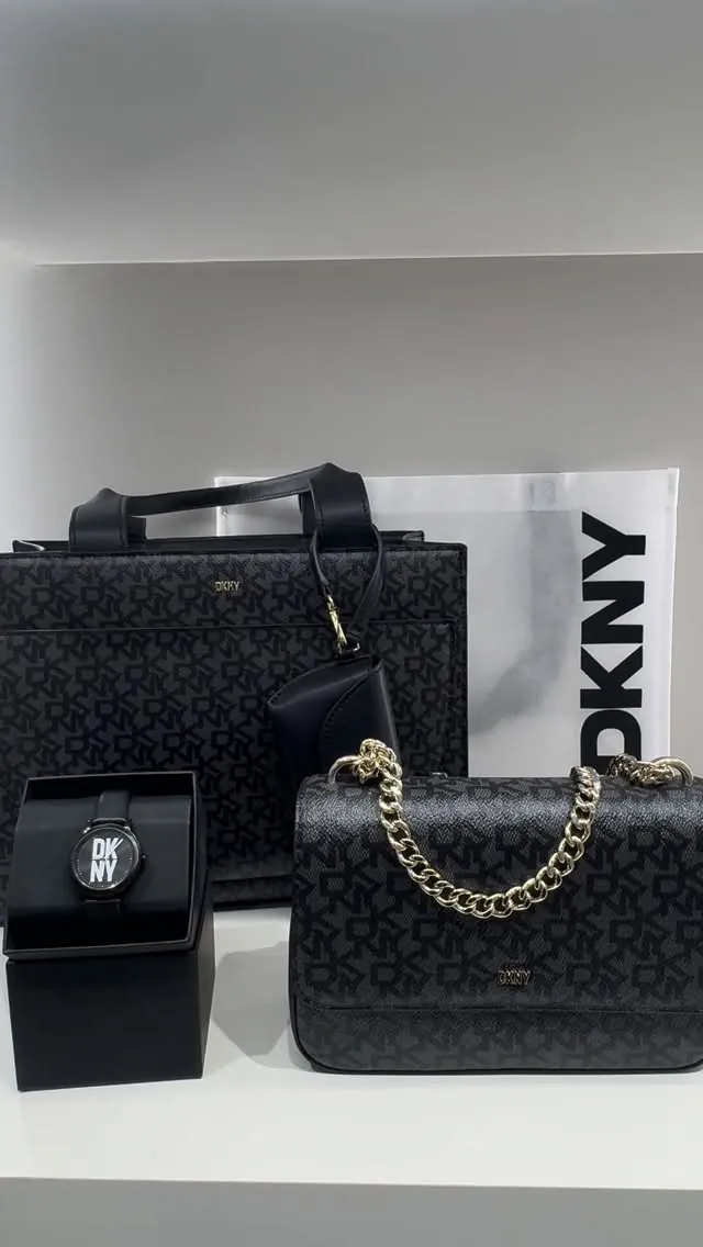 DKNY Bag and Watch Set
