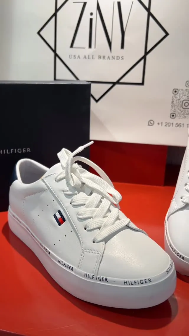 Tommy Hilfiger White Sneakers
