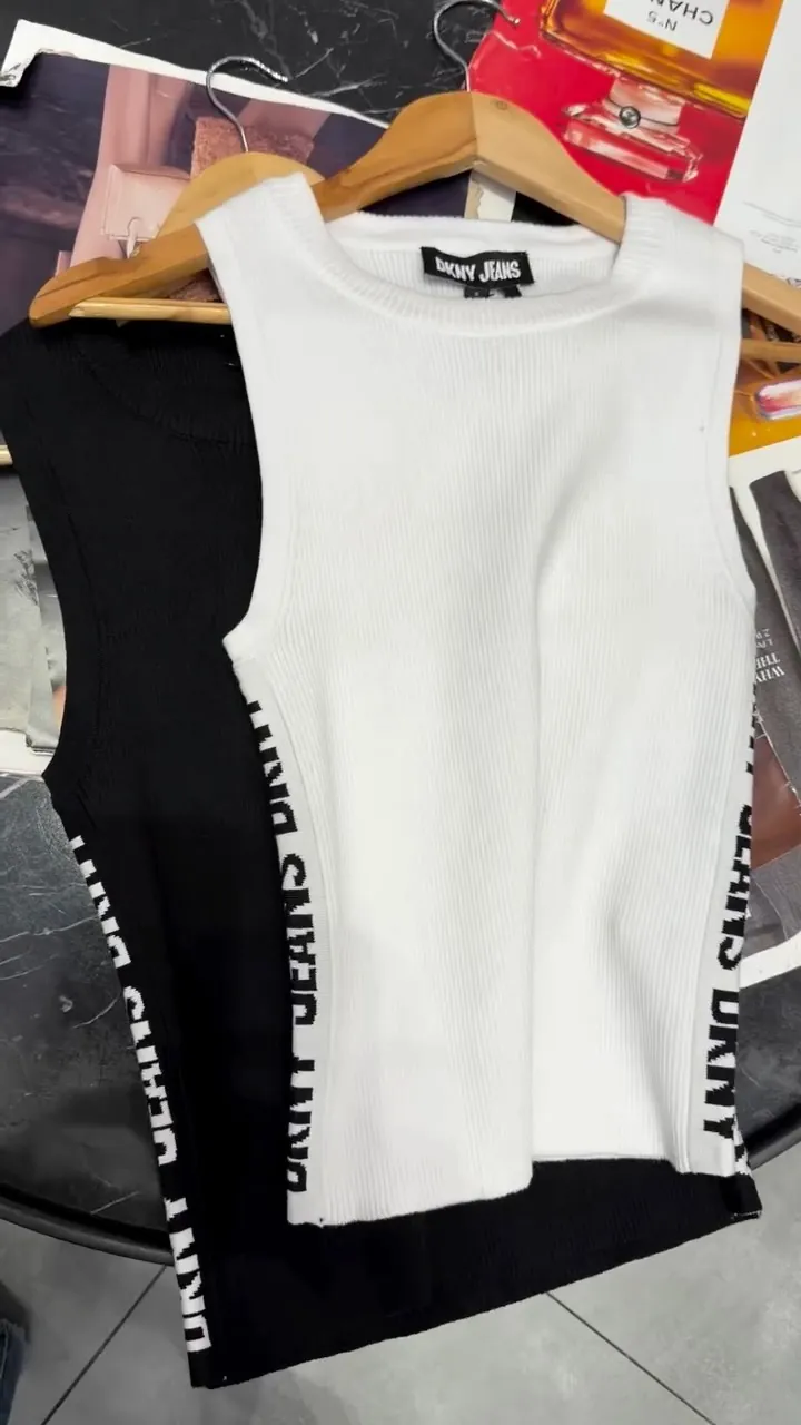 DKNY Jeans Sleeveless Knit Top