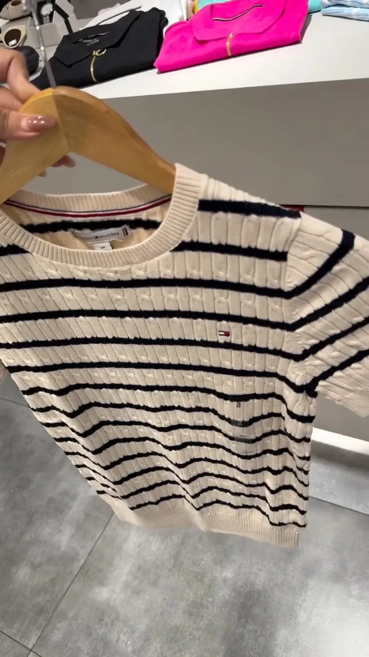 Tommy Hilfiger Women's Striped Knit Top
