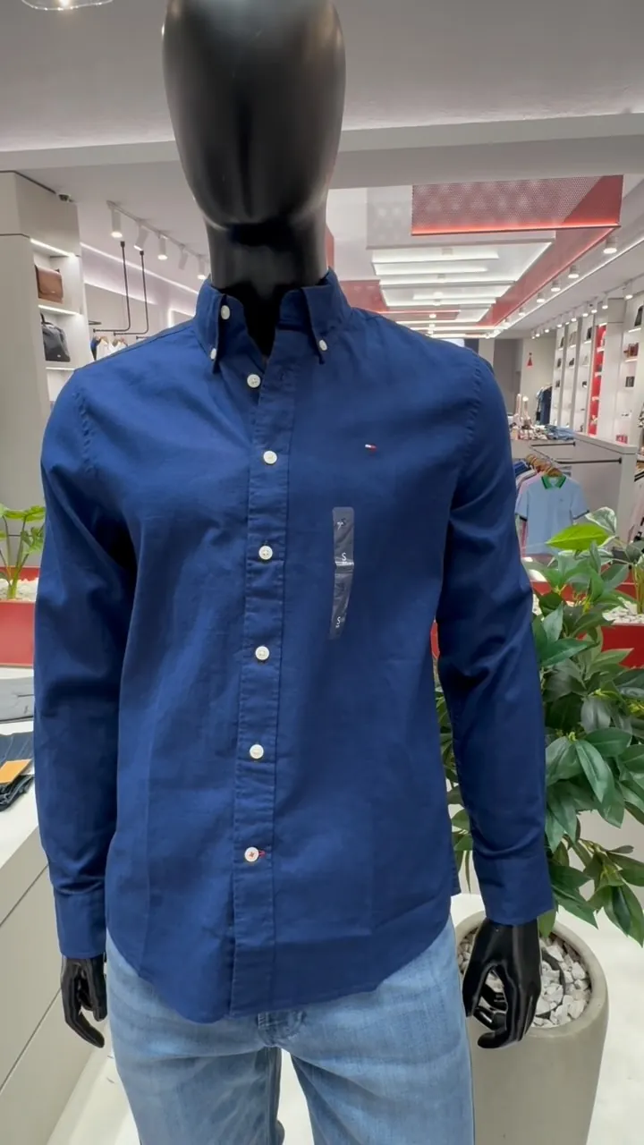 Original Brand Blue Long-Sleeve Shirt