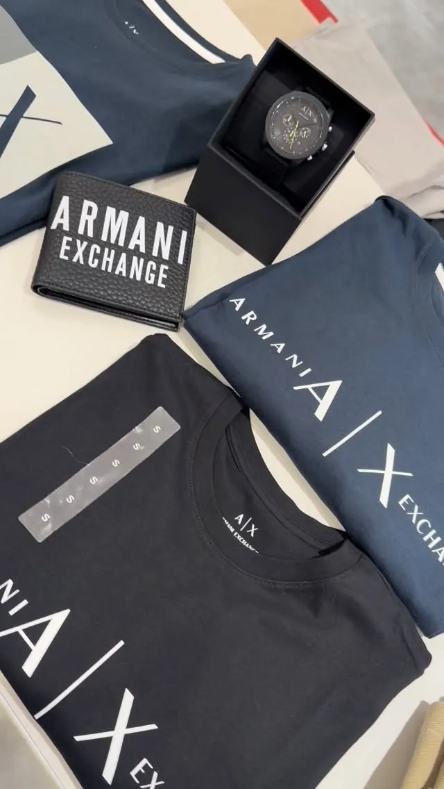 Armani Exchange Men's Clothing and Accessories Set