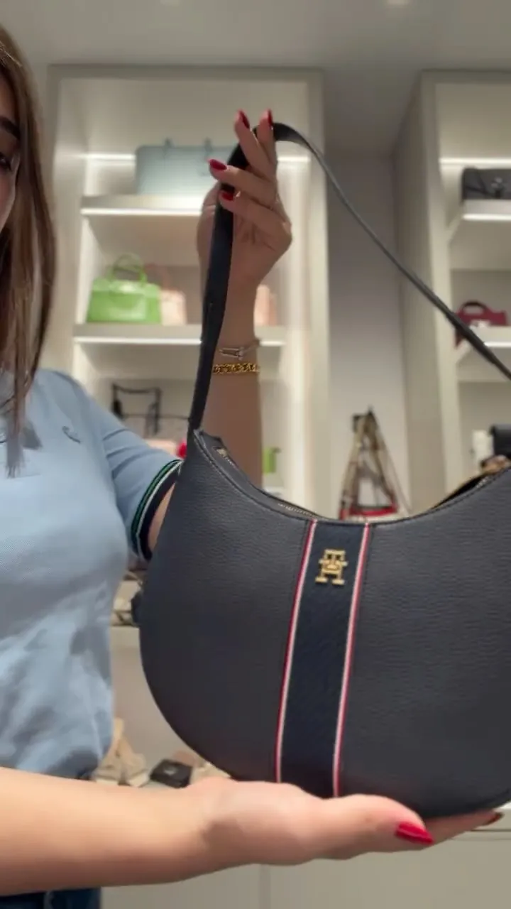 Tommy Hilfiger Crescent Hobo Bag