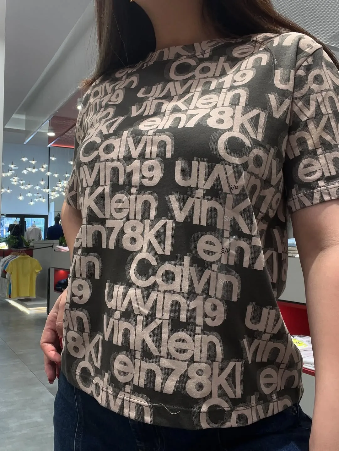 Calvin Klein Logo Print T-Shirt