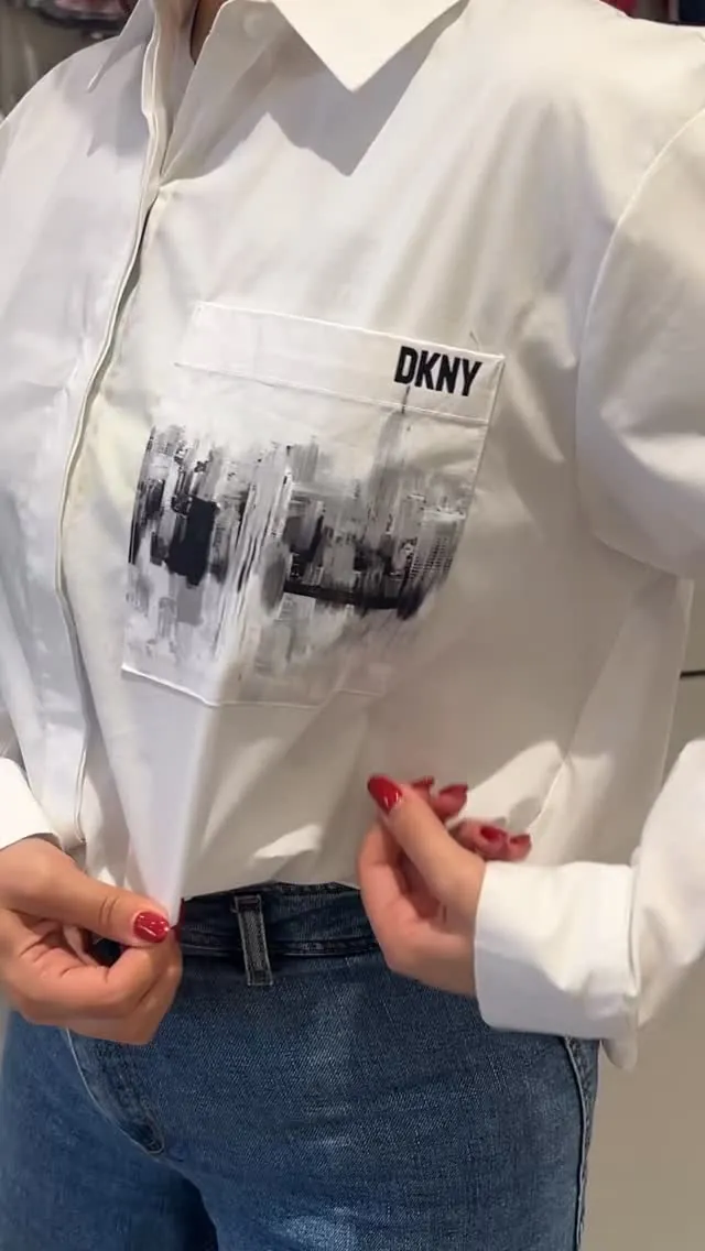 DKNY White Shirt