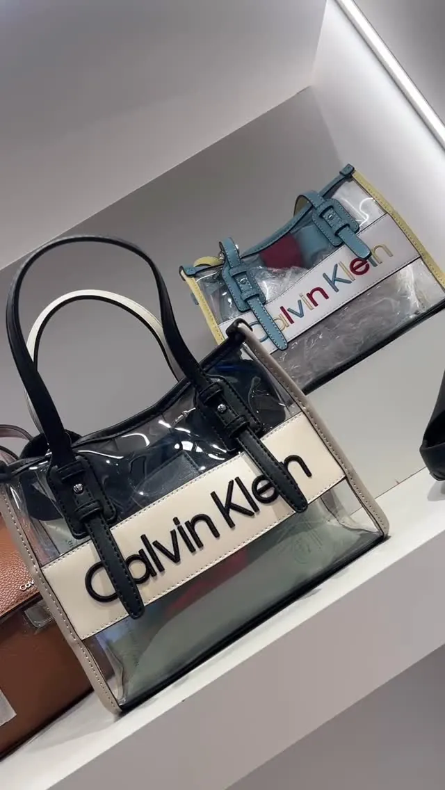 Calvin Klein Transparent Handbag