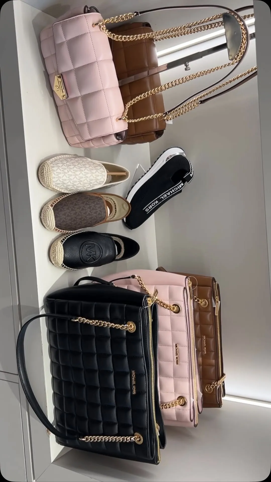 Michael Kors Quilted Bags and Shoes