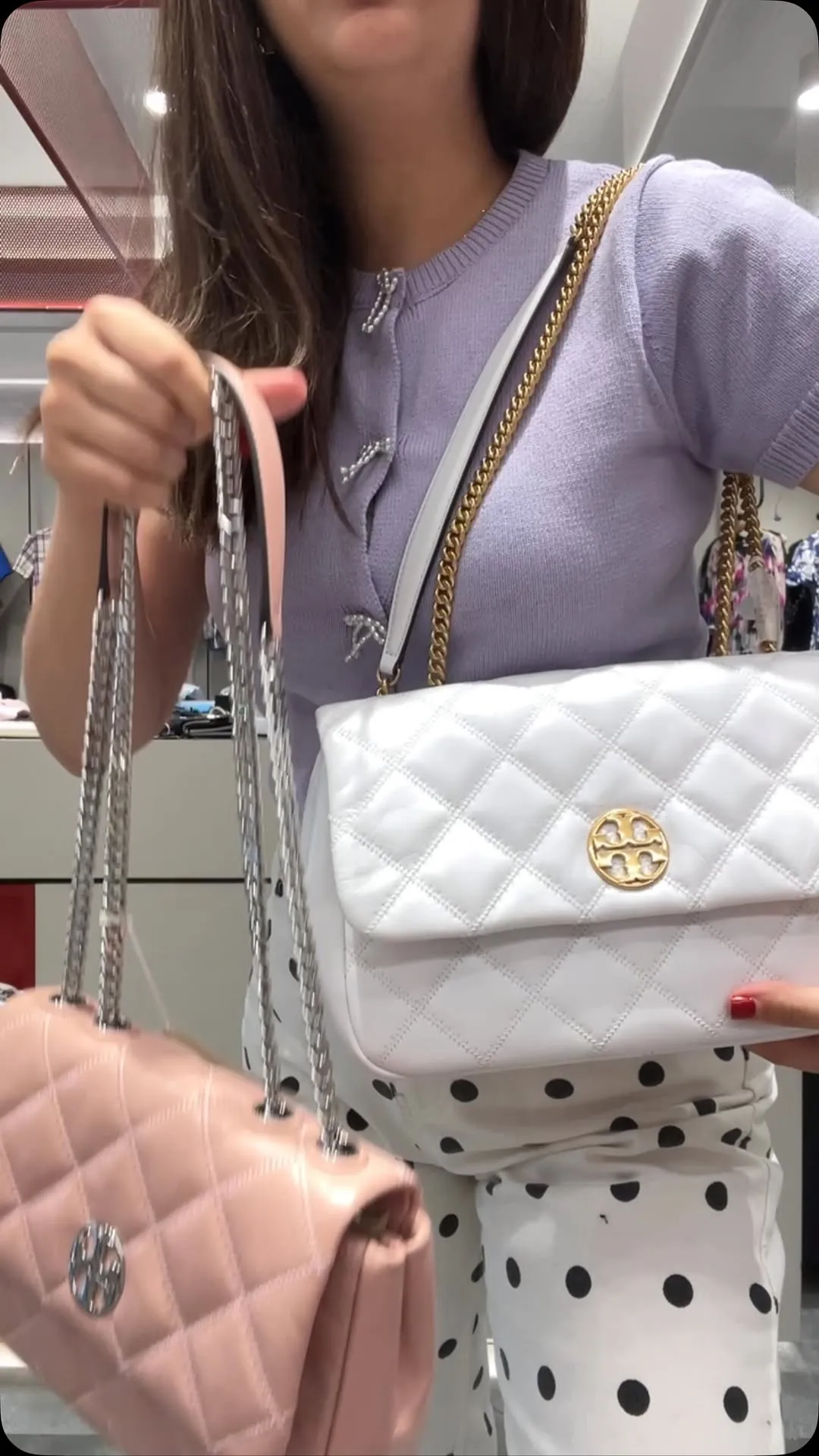 Tory Burch Women's Quilted Handbag