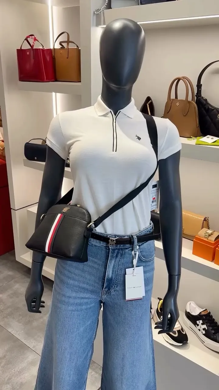 Polo Shirt and Crossbody Bag Set