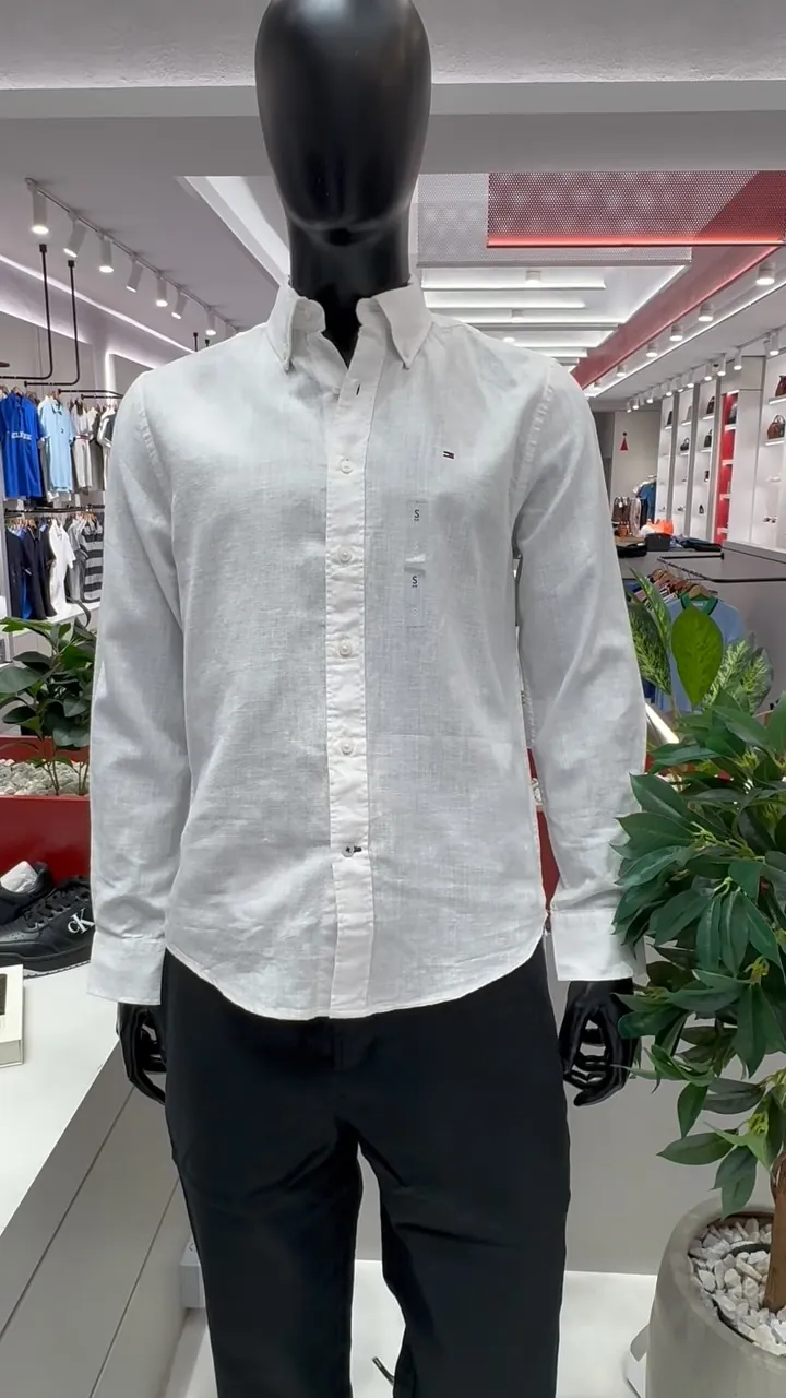 Men's Linen Pants and Shoes