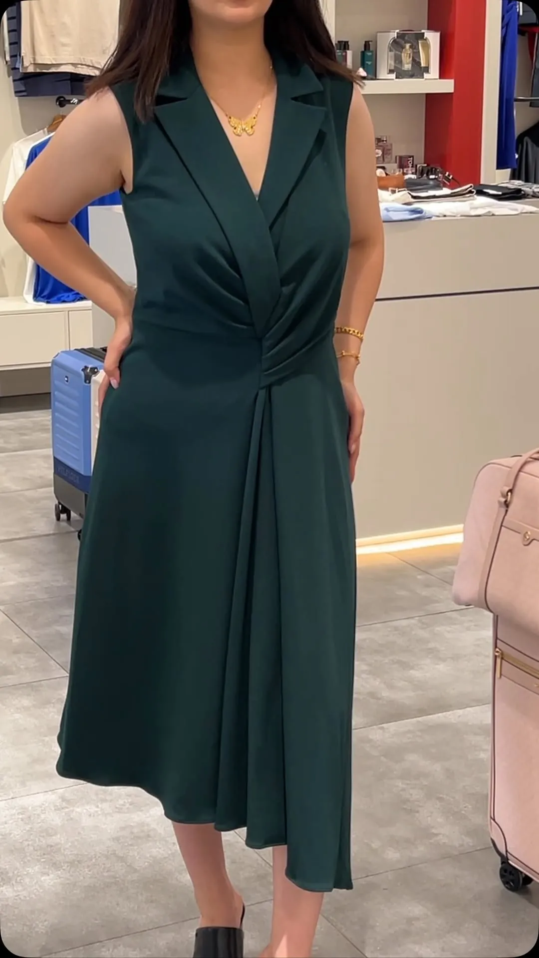 Sleeveless Midi Dress