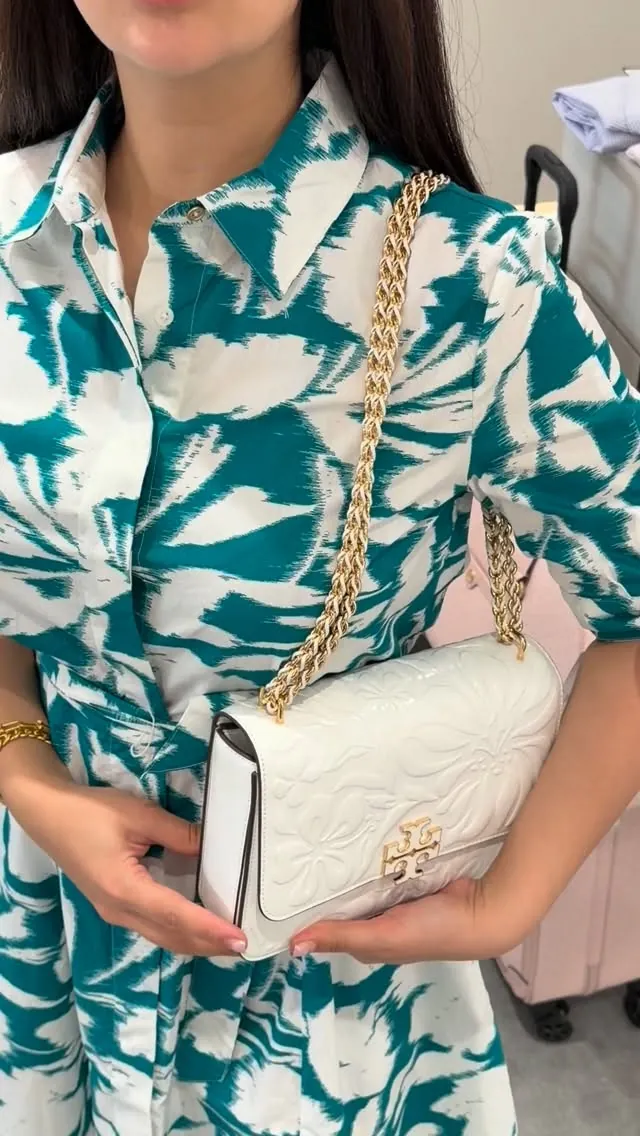 Tory Burch White Shoulder Bag