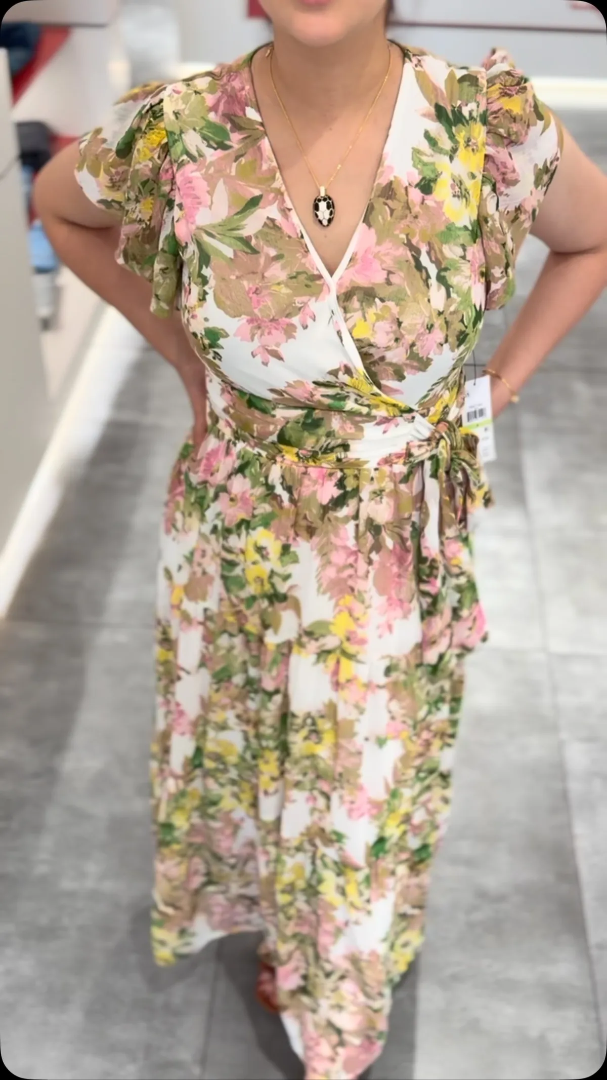 Floral Print Dress