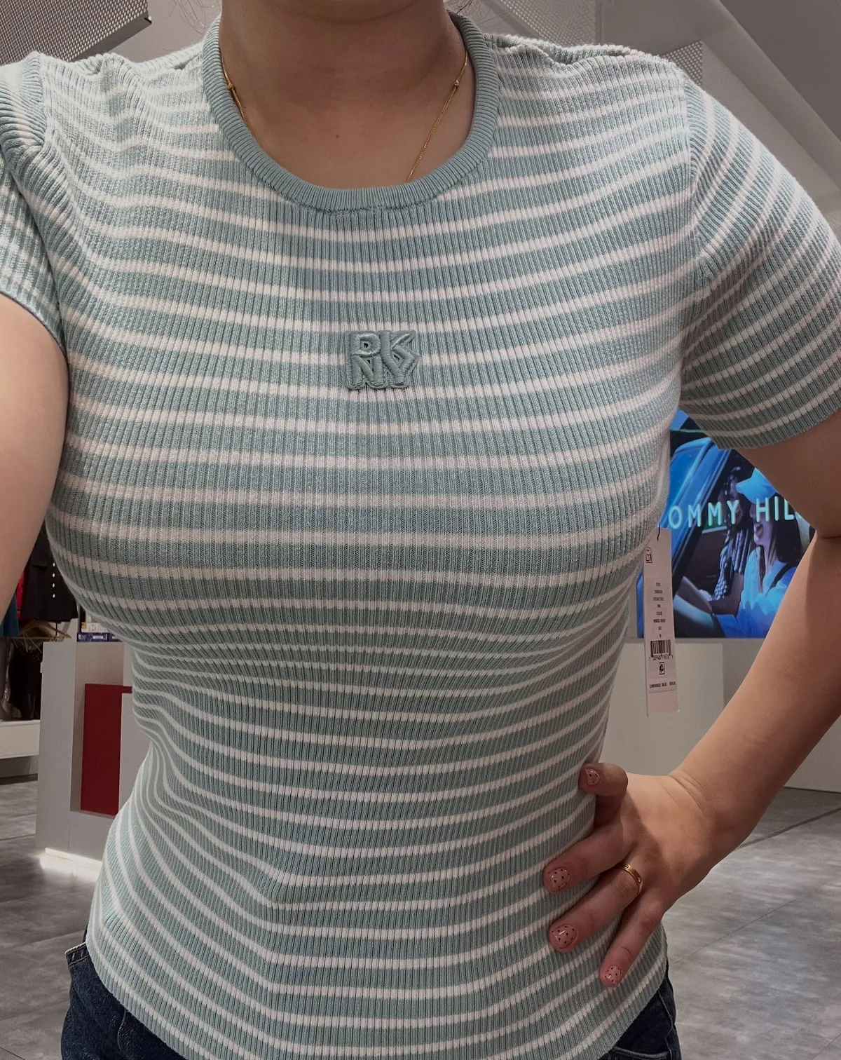 DKNY Jeans Striped T-shirt