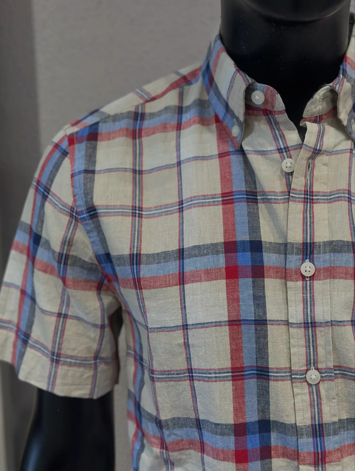 Tommy Hilfiger Plaid Short-Sleeve Shirt