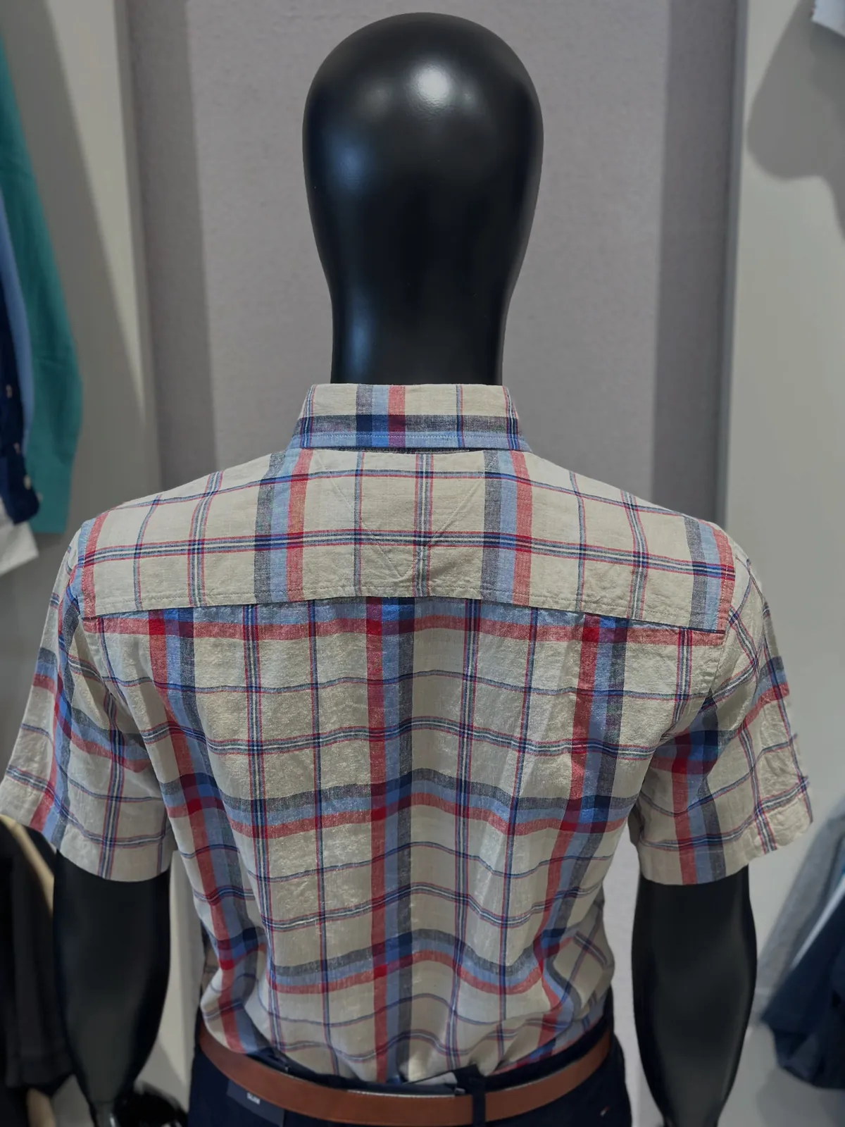 Tommy Hilfiger Plaid Short-Sleeve Shirt