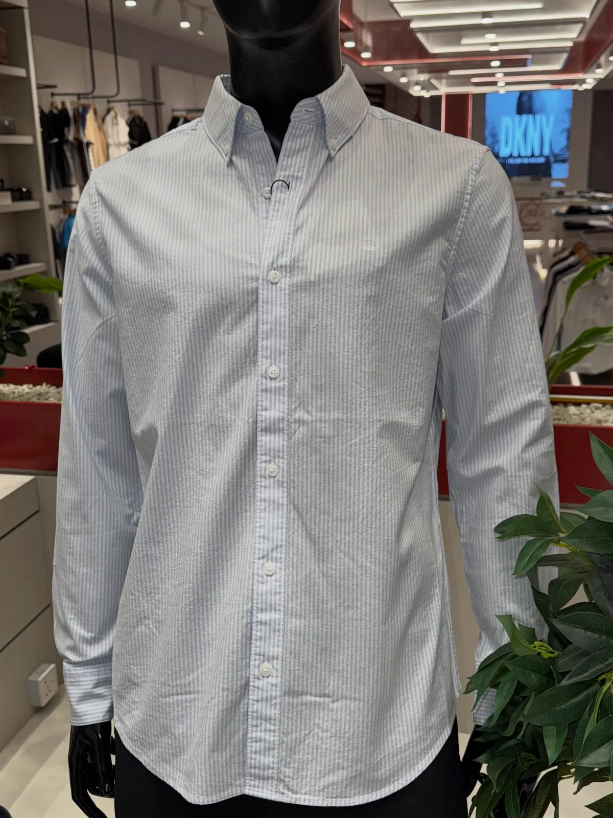 Men's Striped Dress Shirt