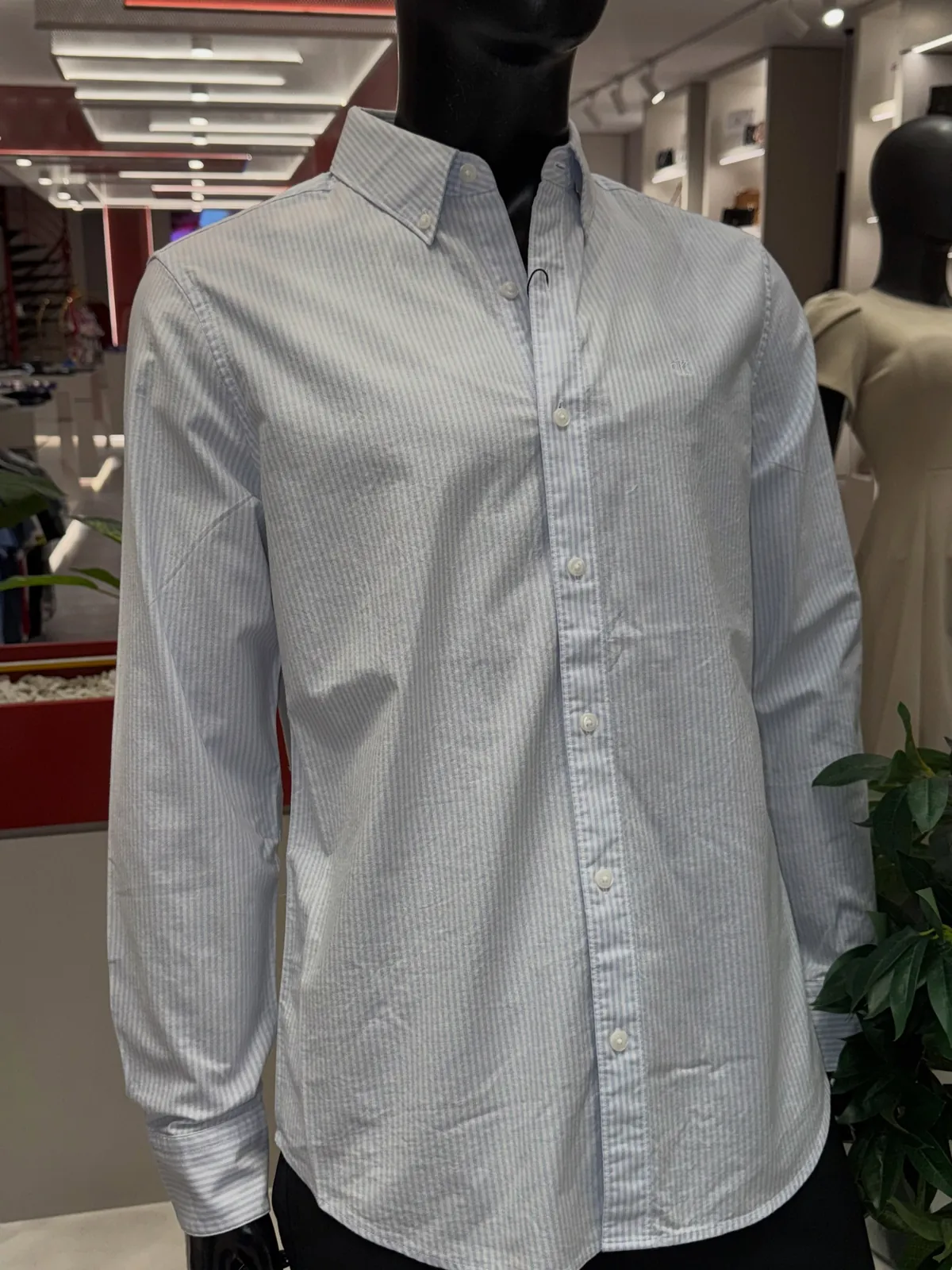 Men's Striped Dress Shirt