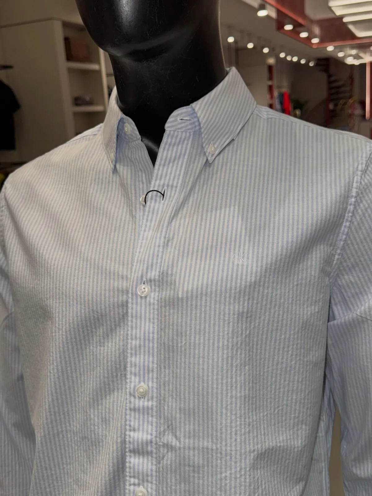 Men's Striped Dress Shirt