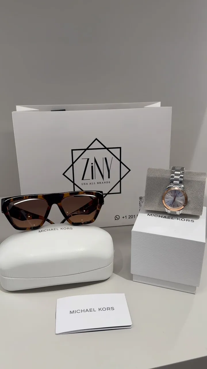 Michael Kors Watch and Sunglasses Set