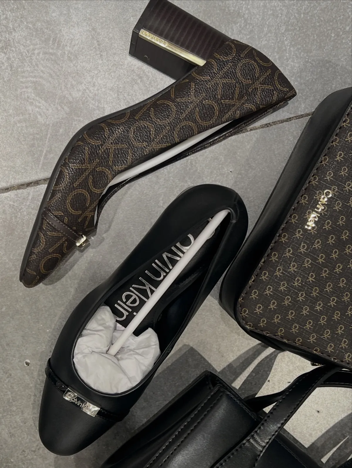 Calvin Klein Bags and Shoes Set