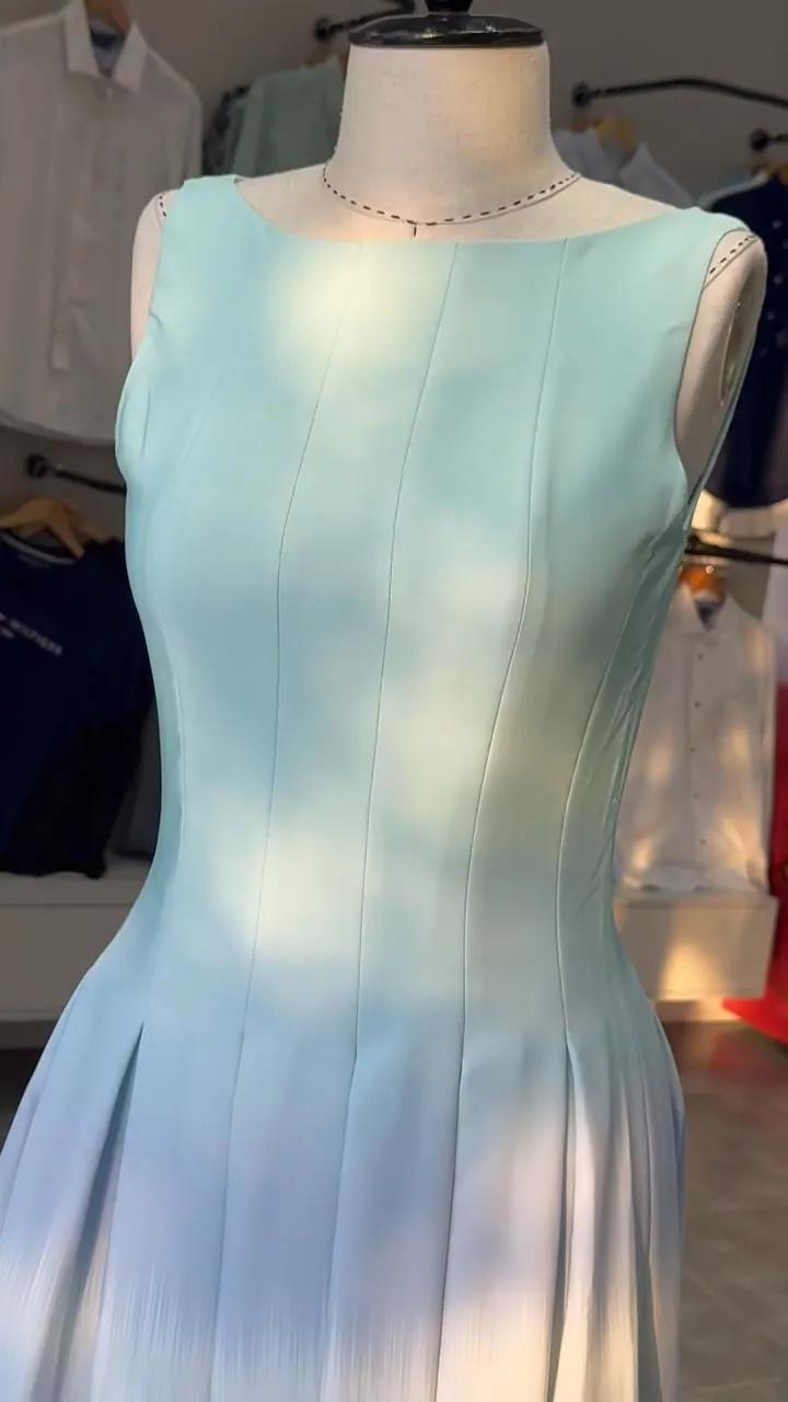 Light Blue Sleeveless Dress