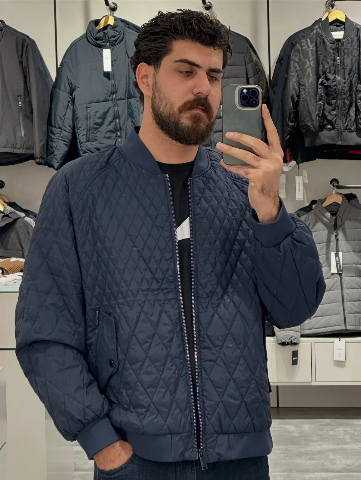 Karl Lagerfeld Quilted Jacket
