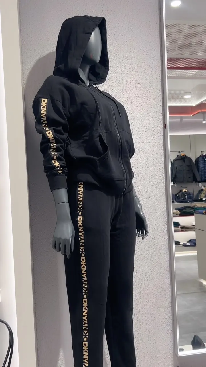 DKNY Black Tracksuit Set