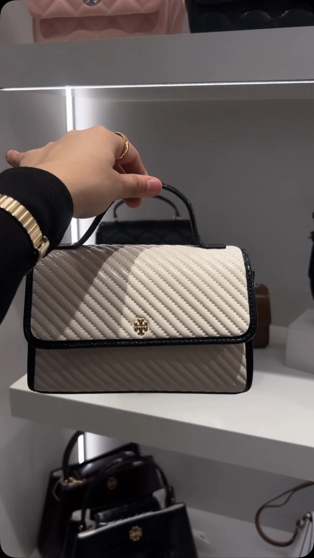 Tory Burch Quilted Handbag
